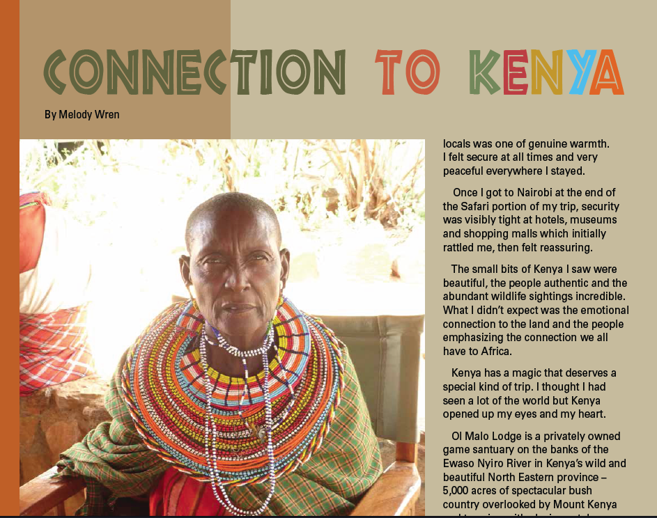 Connection to Kenya